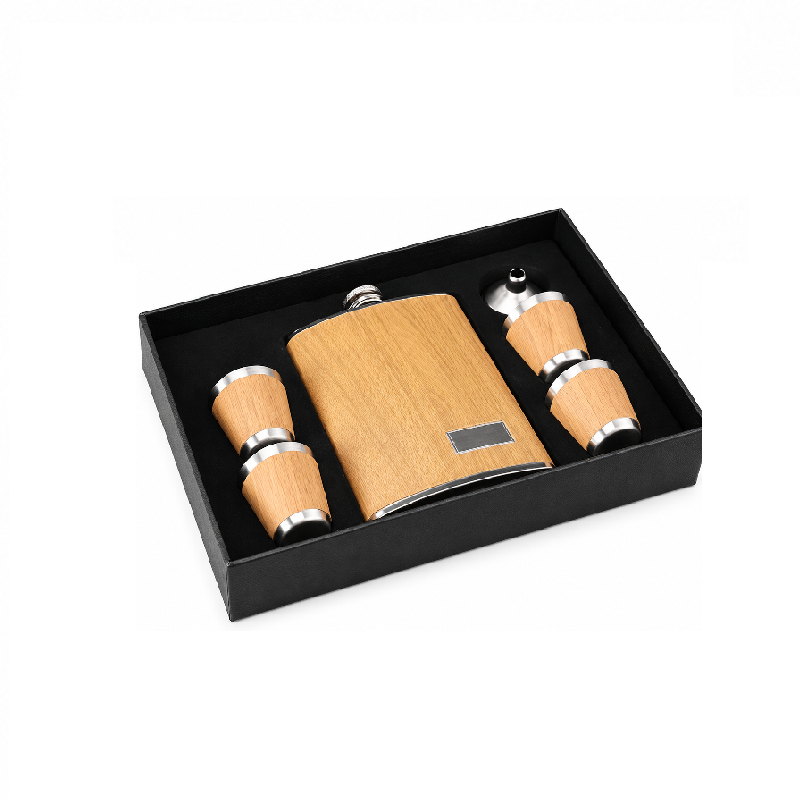 Set de Petaca Madera