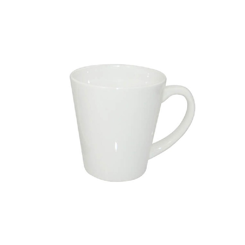 Taza Blanca Latte 12 Onz.(C-36)
